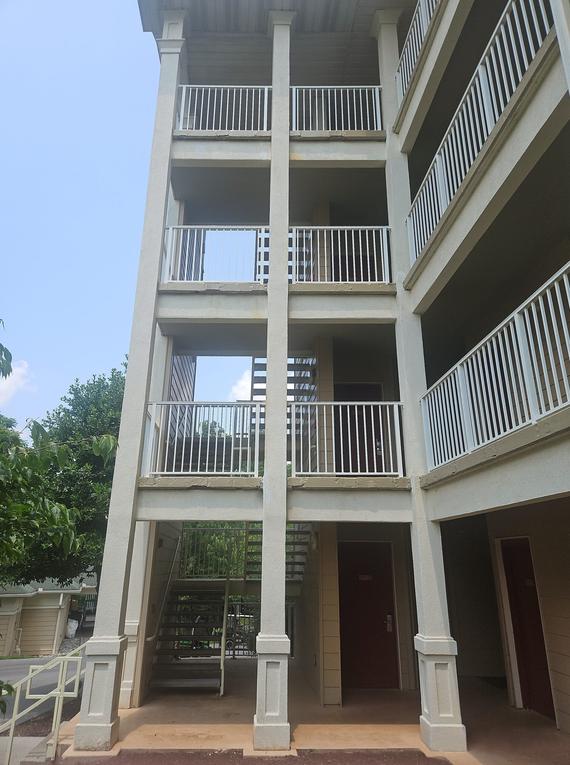 Exterior of Hilton Sunrise Ridge during construction