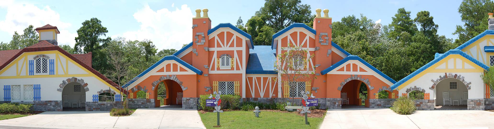 Fairytale Forest village building at Give Kids The World Village